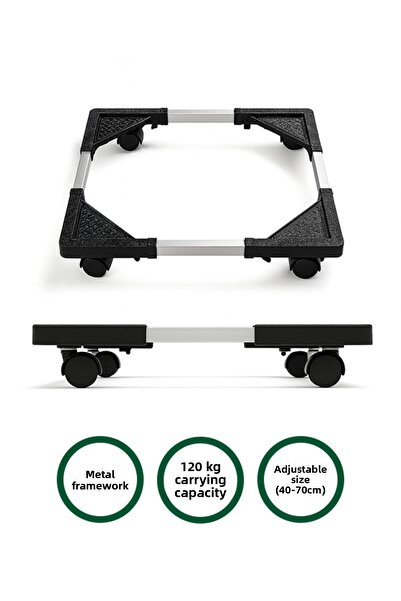 PorBig قاعدة آلة الأجهزة المنزلية البيضاء سهلة النقل بعجلات |   جهاز تشخيص محمول