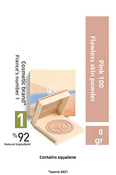 Yves Rocher بودرة البشرة الوردية المثالية 100 ذات المظهر الطبيعي غير اللامع م...