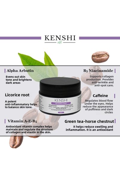 Kenshi Eye Contour Care Cream 30ml - Wrinkle & Bruise & Anti-Puffing