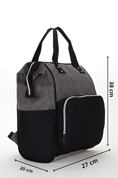 Lui Baby Mother Baby Care Backpack with Strap Attachment and Mommy Bag Shoulder Bag Set of 2