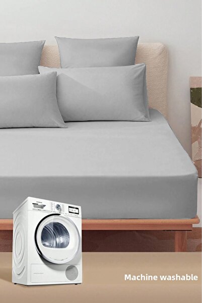 Owra Elastic Cotton Fitted Combed Sheet Single Double King Size Bed 100X200, 160X200, 180X200