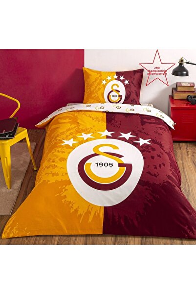 Taç Set de lenjerie de pat Galatasaray cu licență 5th Star, 25. Față de pernă...