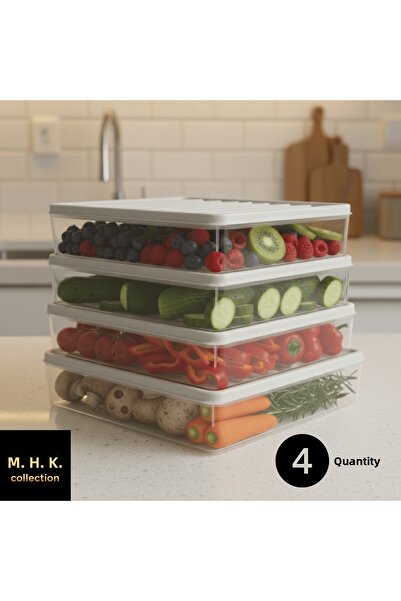 MHK Collection Large Size Storage Box with Lid – 2.8 Lt