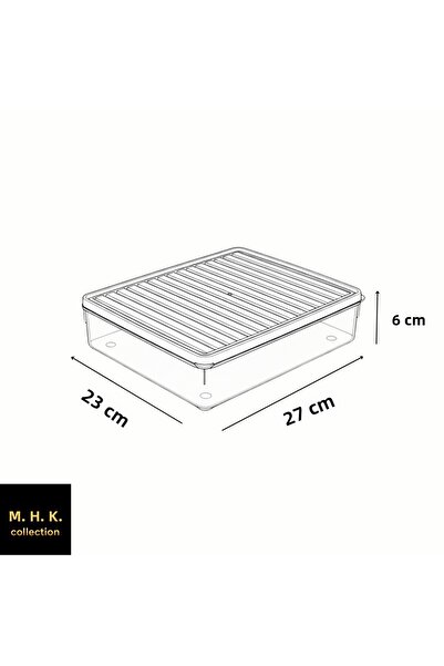 MHK Collection Large Size Storage Box with Lid – 2.8 Lt