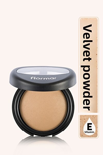 Flormar Yoğun Pigmentli Fırınlanmış Mat Pudra  - Baked Powder - 020 Soft Beig...