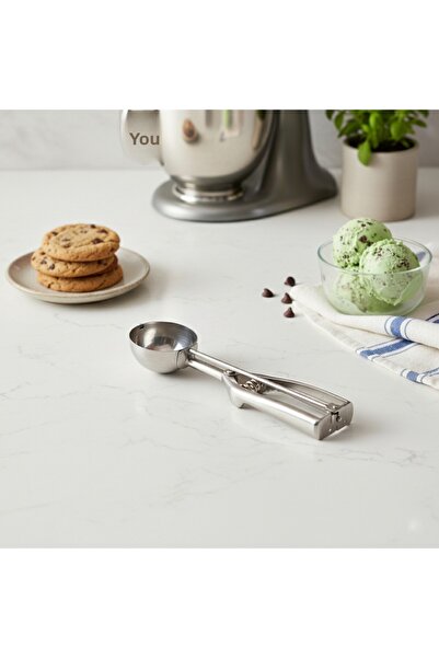 Emal Home Professional Stainless Steel Ice Cream and Cookie Dough Mold / Scoop