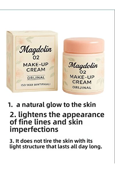 Magdolin كريم مكياج شالي 23 جرام رقم 02