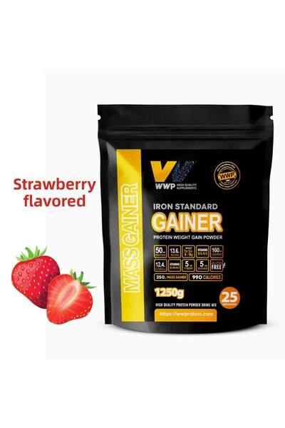 WWP آيرون ستاندرد جينر – دعم الوزن وبناء العضلات للرياضيين الحقيقيين – 1250 ج...