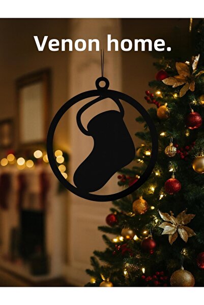 VENON Στολίδι από πεύκο για την προετοιμασία των Χριστουγέννων 15 εκ. ΜΕΤΑΛΛΙΚΟ ΧΡΙΣΤΟΥΓΕΝΝΙΑΤΙΚΟ Πάρτι για χριστουγεννιάτικες γιορτές Χρήση για χρόνια