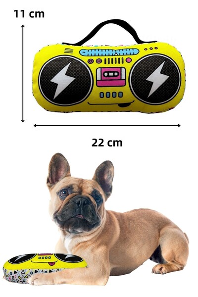Havhav Plush Radio Dog Toy Special Design Dog Activity Toy