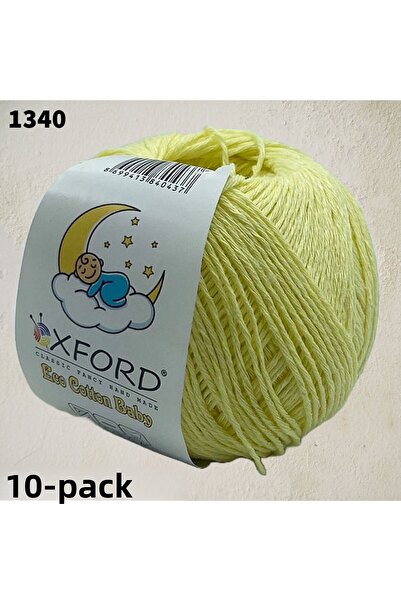 Oxford İplik 10 قطع من خيوط القطن الصديقة للبيئة للأطفال - خيوط قطنية رفيعة -...