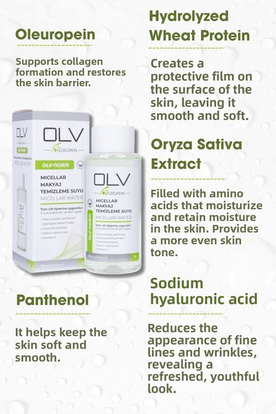 OLV Norm Makeup and Skin Cleansing Micellar Water 200ml