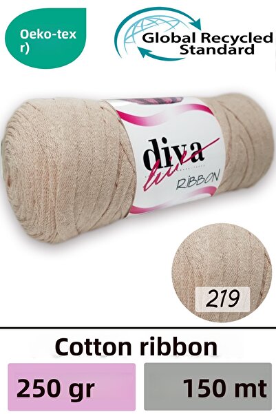 Diva İplik Diva Ribbon 219 Nohut