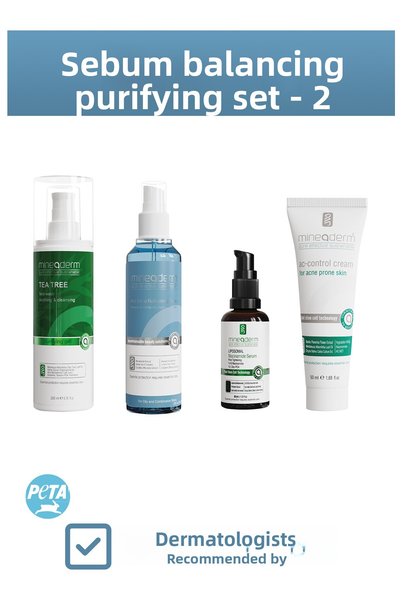 mineaderm Sebum Balancing Care Routine 2