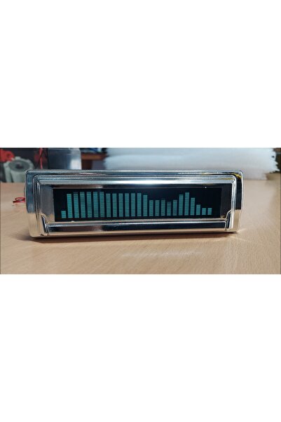 Autoline 25 Bit Ekolayzır Sese Duyarlı Spectrum 12v ( Montaj Kutulu ) Krom Renk