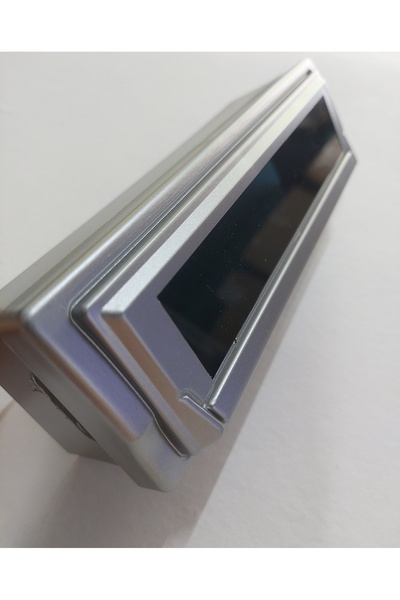 Autoline 25 Bit Ekolayzır Sese Duyarlı Spectrum 12v ( Montaj Kutulu ) Gümüş Renk