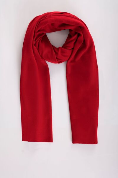 Sebir Moda Tek Renk Triko Çocuk Atkısı (5-10 Yaş, 30x140cm)