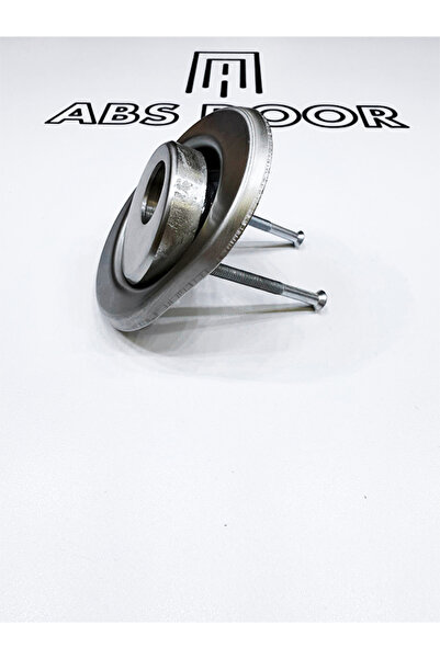 abs door ÇELİK KAPI ROZETİ MAT GÜMÜŞ
