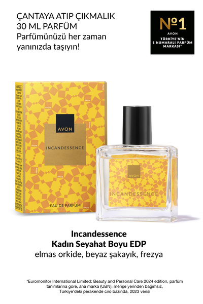 AVON Incandessence Kadın Parfüm Edp 30 Ml. İkili Set