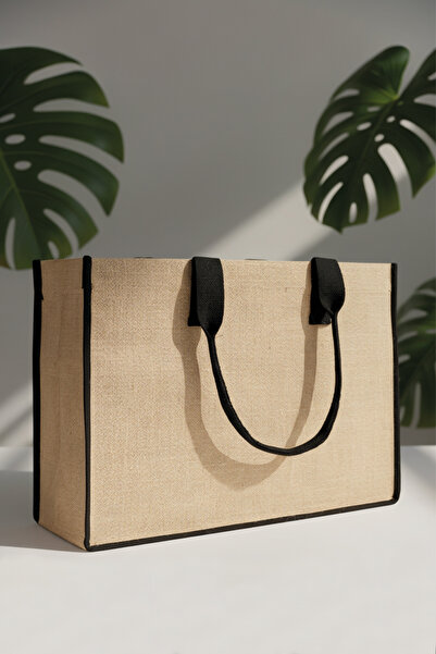 Pamusan Natural حقيبة جوت كبيرة - واسعة ومتينة 45×31×15 سم