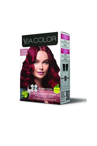 Sea Color Set Boya 5.65 Çilek Kırmızısı