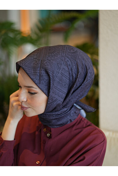 MONOOR وشاح ناعم بنمط الزجاج