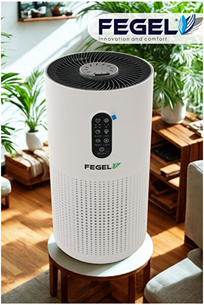 Fegel FG-M03N Akıllı Hava Temizleyici – 3’lü Filtre,HEPA-KARBON-AROMA TERAPİ ve WiFi(Tuya) Kontrollü
