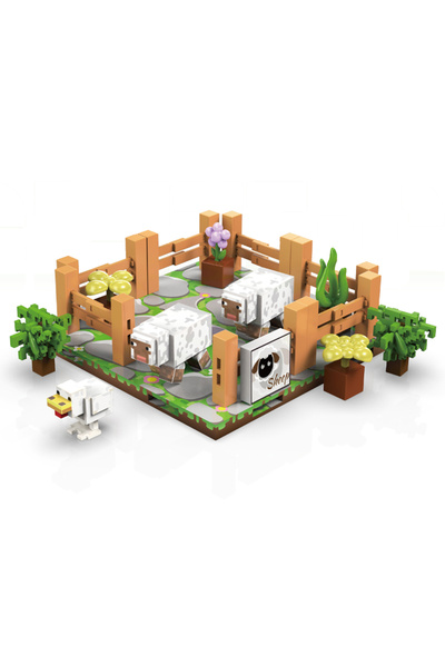 Choice 87 قطعة بدون صندوق ألعاب STEM Zoo Mine World مجموعات بناء مكعبات مغناطيسية مكعبات بناء مغناطيسية ألعاب DIY ثنائية