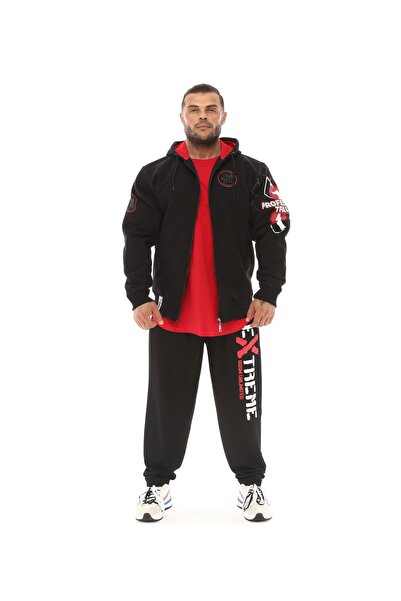 Big Sam Hooded Fleece Winter Tracksuit Top Sports Jacket 3571