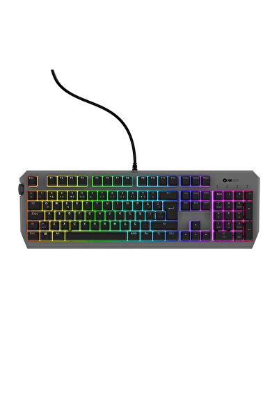 Hawk Gaming Chair HK430 Mekanik Kırmızı Switch RGB Kablolu Metal Kasa Full Gaming Oyuncu Klavye