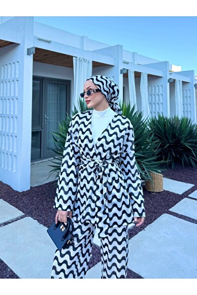 Melike Tatar Desenli Takım 32-3595