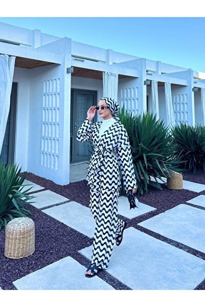 Melike Tatar Desenli Takım 32-3595