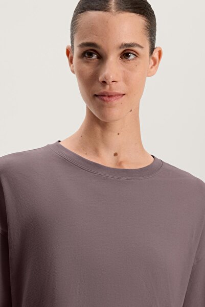 Oysho Short sleeve cotton blend T-shirt