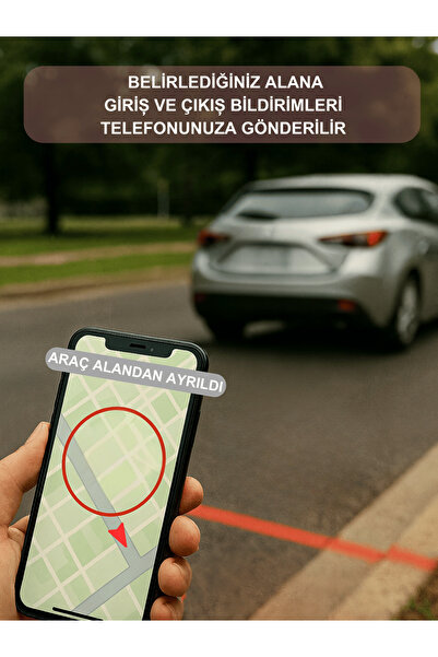 Gözcü Mobil Mega Tracking Device Ios Android Compatible Motor Vehicle Gps Device Waterproof (5-10 Minute Interval)