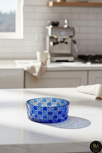 Kristal Market KESME KRİSTAL DEKOR PETEK 25 CM