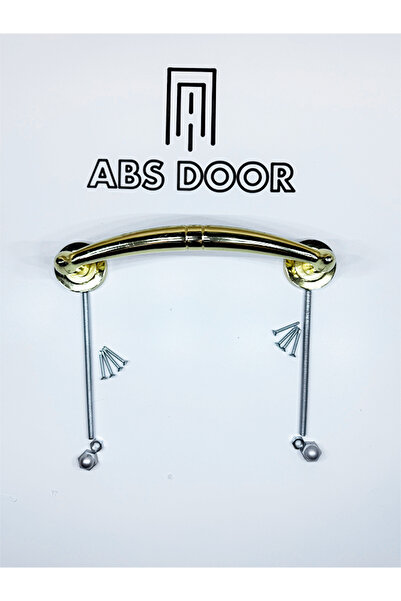 abs door ÇELİK KAPI ÇEKME KOLU GOLD PARLAK STANDART MODEL 31 CM