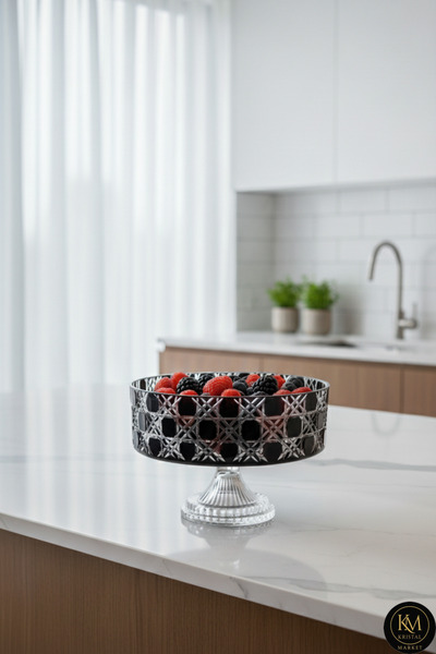 Kristal Market 25 سم على شكل قرص العسل