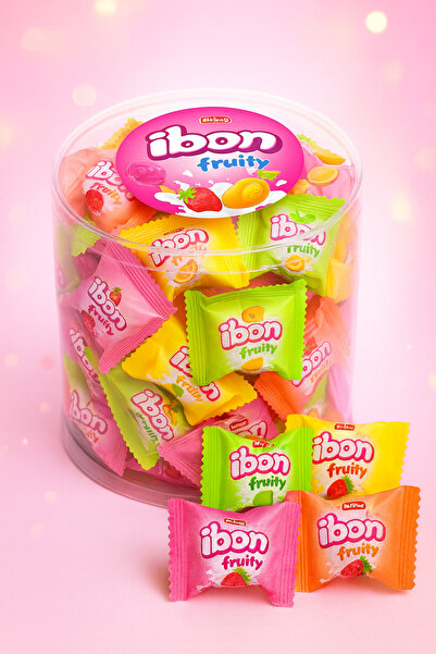 taso8090 (15 ADET) İBON MEYVE AROMALI SÜTLÜ ŞEKER