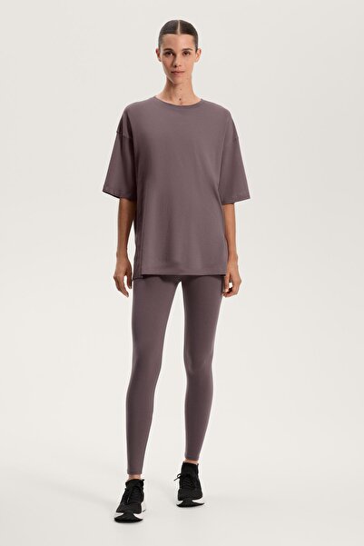 Oysho Short sleeve cotton blend T-shirt