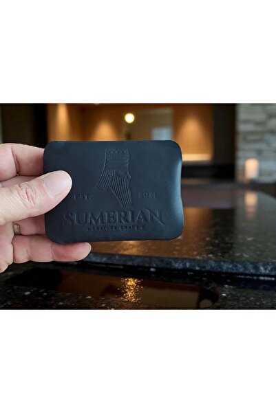 sumerianwallet Deri Cüzdan , Hediyelik Crazy Deri Cüzdan Siyah ( Rfıd Kart Ko...