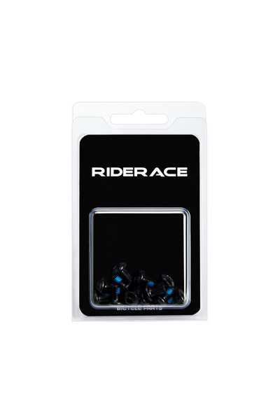 riderace 12 قطعة من مسامير توركس لدوار فرامل قرص الدراجة باللون الأسود T25 M5...
