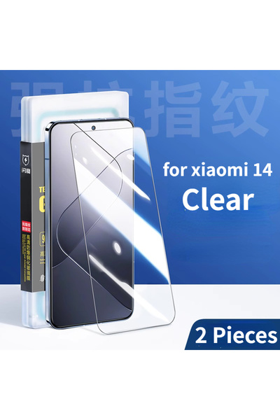 SmartDevil for xiaomi 14 HD 2Pcs Screen Protector For 14 HD Tempered Glass Fi...