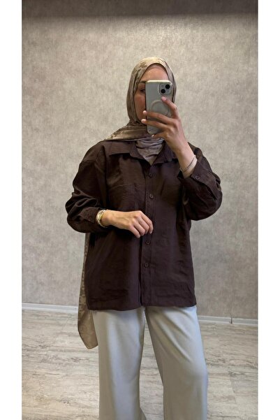 JESSE STORY ΓΥΝΑΙΚΕΙΟ ΠΟΥΚΑΜΙΣΟ OVERSIZE MODAL 75 CM