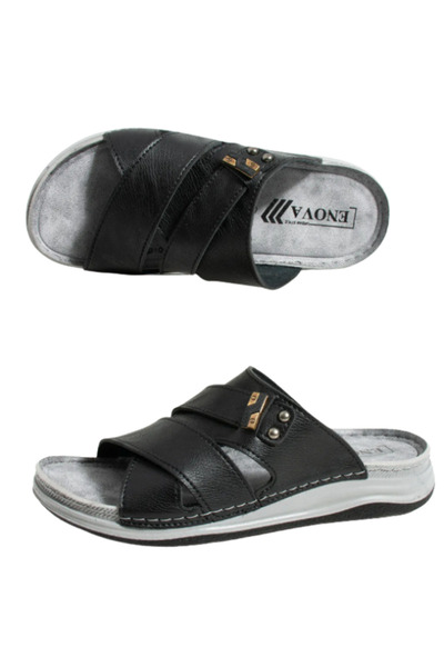 Benittokids Enova Ανδρικές Παντόφλες Ορθοπεδικές Διπλές Σόλα με Πόρπη με Ραφή...