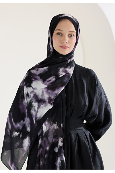 Fresh LOLA FLOŞ VİSKON ŞAL MOR