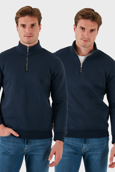 Buratti Бавовняний Regular Fit Прямий комір 2-пакетний Світшот Чоловічий SWEAT 59052592S2