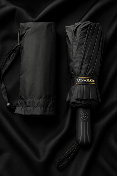 Genel Markalar GÜÇLENDİRİLMİŞ 3 ESNEK FİBER TELLİ ŞEMSİYE FİBER ŞEMSİYE KATLA...