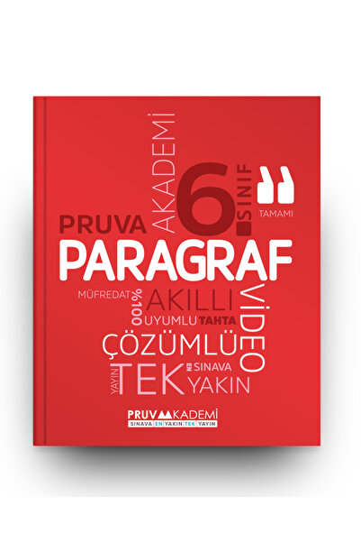 Pruva Akademi 2025-2026 Pruva 6. Sınıf Paragraf Soru Bankası