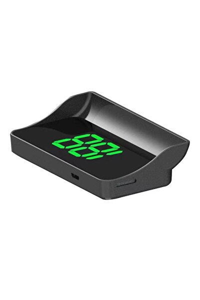 Choice شاشة عرض عالية الدقة للسيارة باللون الأخضر، عداد سرعة GPS، سرعة كيلومتر/ساعة، شاشة عرض رقمية HUD، شاشة عرض أمامية لجميع السيارات