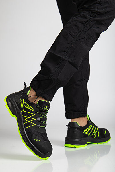 e&e Baymax Yüksek Görünürlüklü Yazlık S1 Çelik Burun Korumalı Iş Ayakkabısı R...